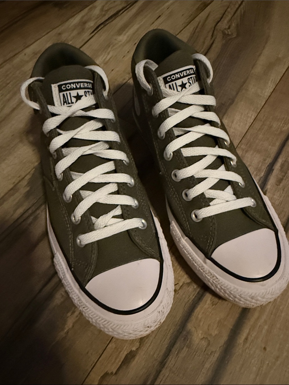 Converse All Star Low Top Sneakers - Olive
